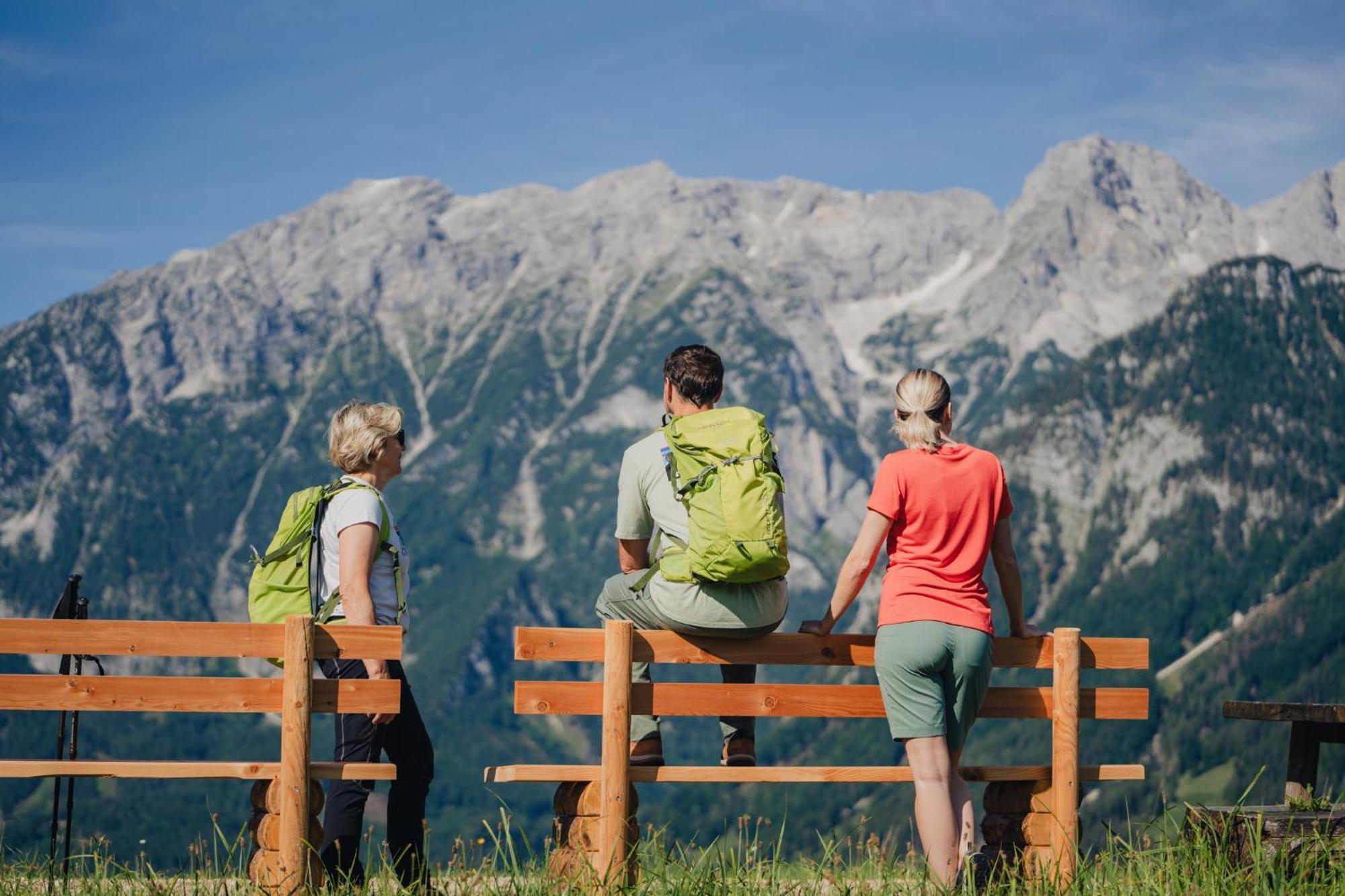 Relax- & Wanderhotel Poppengut Hinterstoder Exterior foto