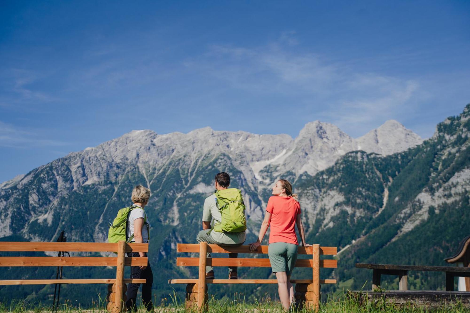 Relax- & Wanderhotel Poppengut Hinterstoder Exterior foto
