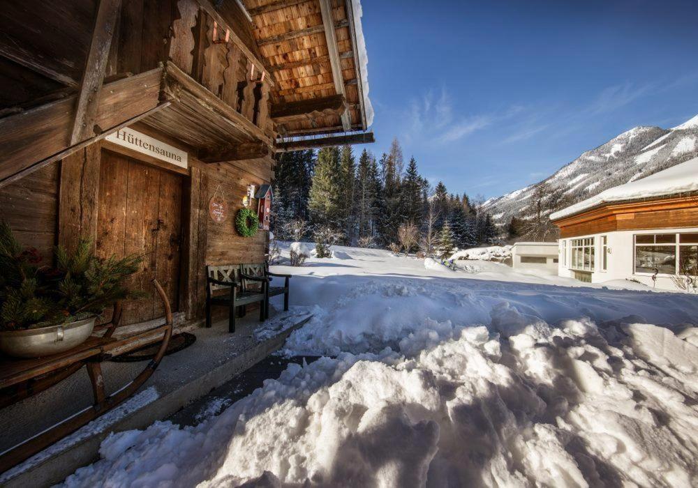 Relax- & Wanderhotel Poppengut Hinterstoder Exterior foto