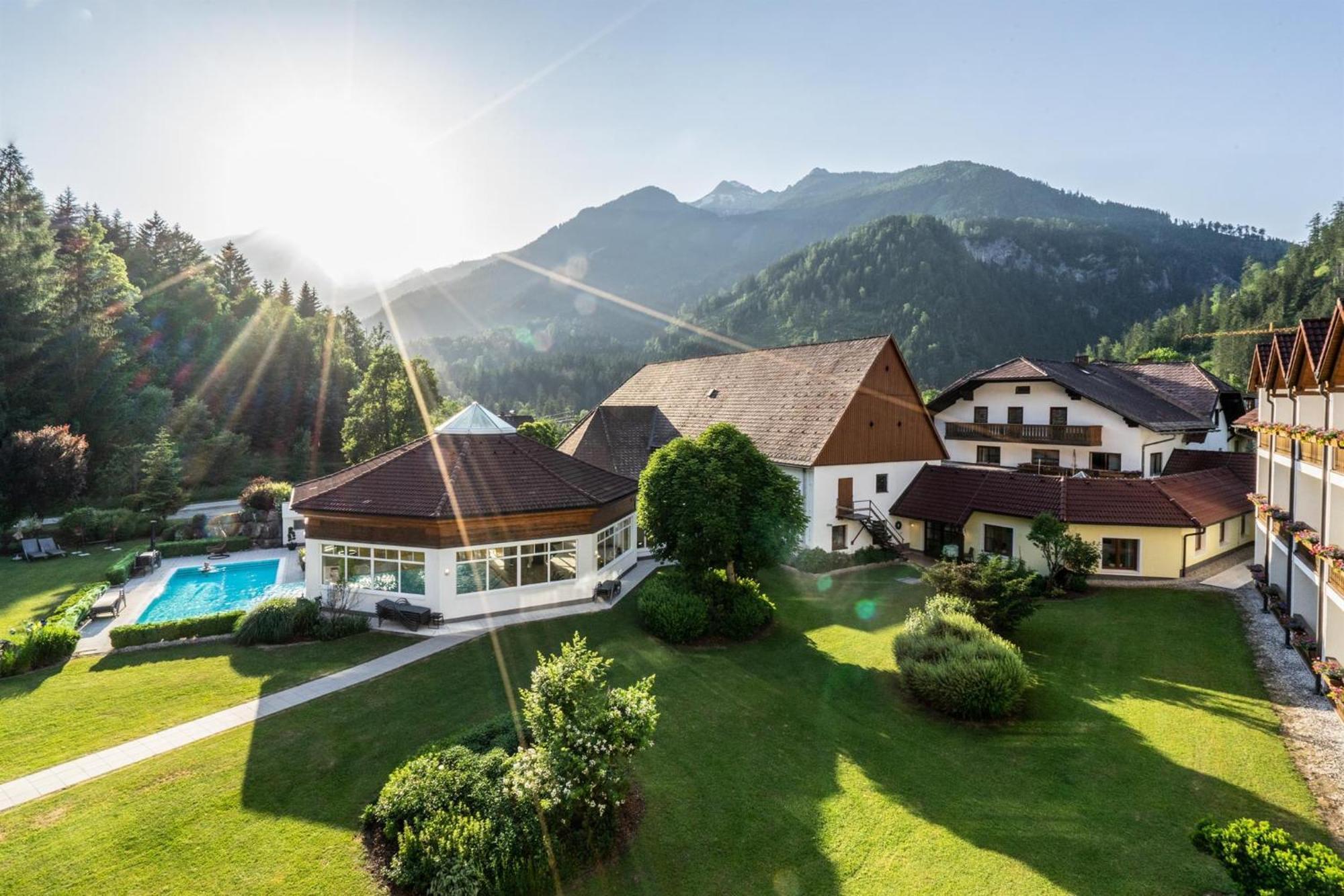 Relax- & Wanderhotel Poppengut Hinterstoder Exterior foto