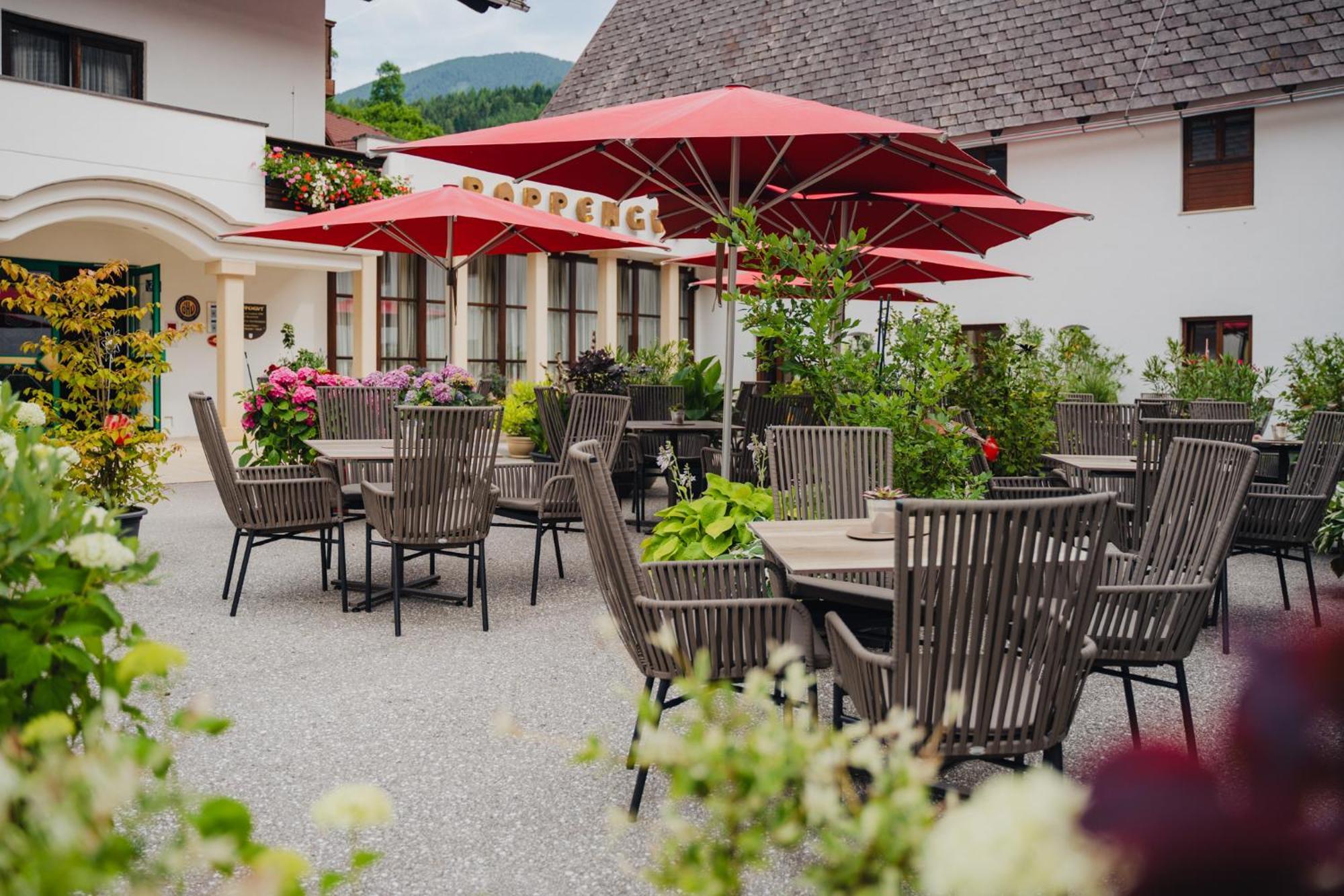 Relax- & Wanderhotel Poppengut Hinterstoder Exterior foto